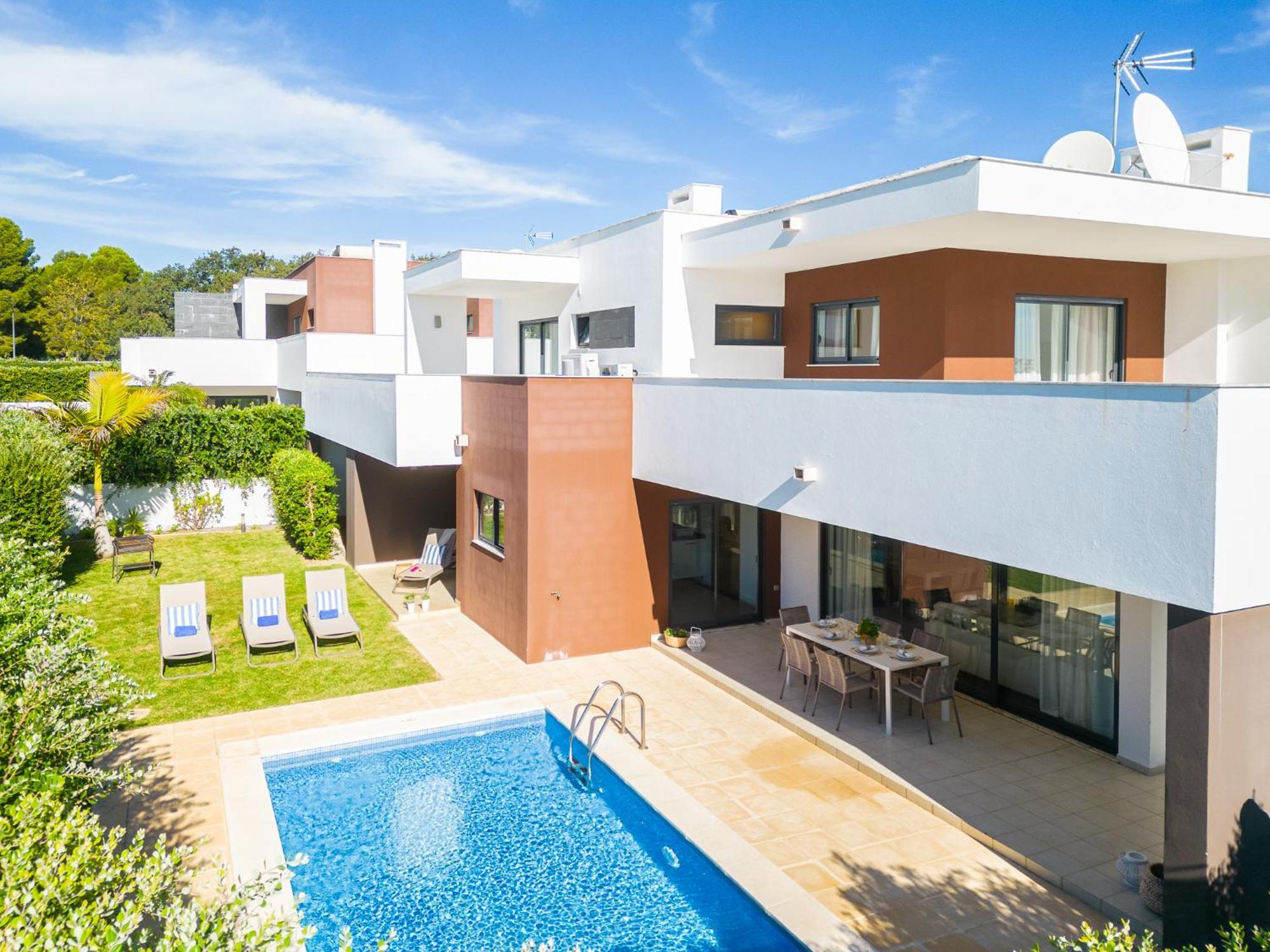 Villas Novochoro - Large Garden- Heatable Pool By Dreamvillasอัลบูเฟรา ภายนอก รูปภาพ